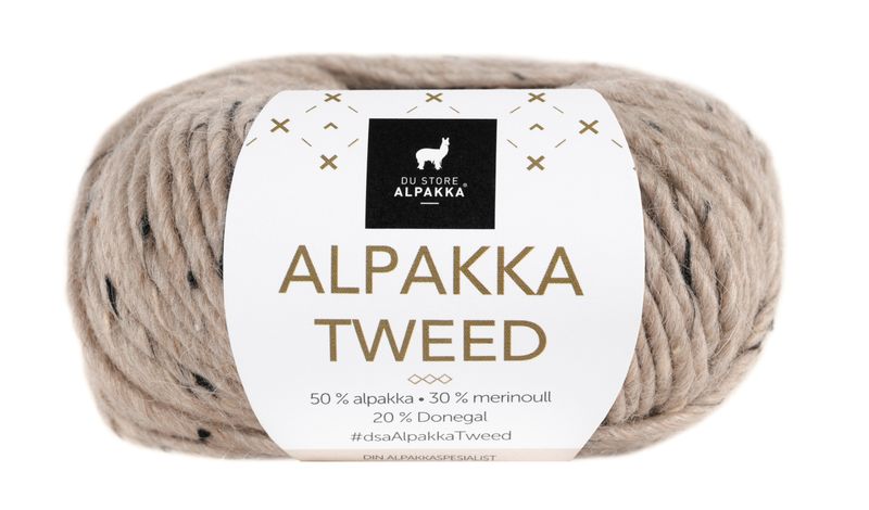107 Alpakka Tweed Beige
